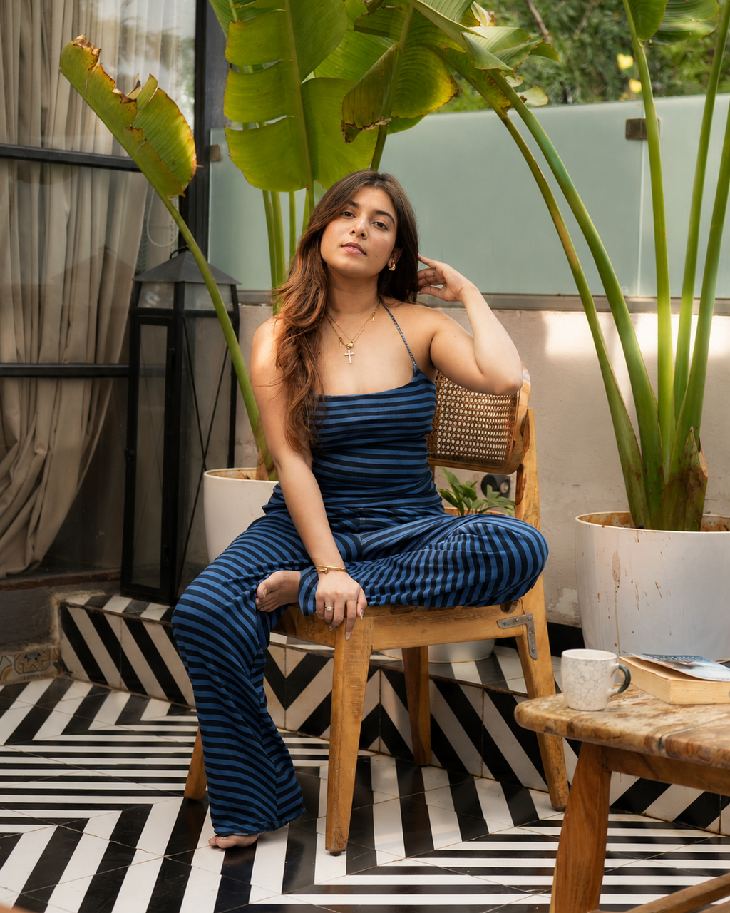 Sleepover Striped Top