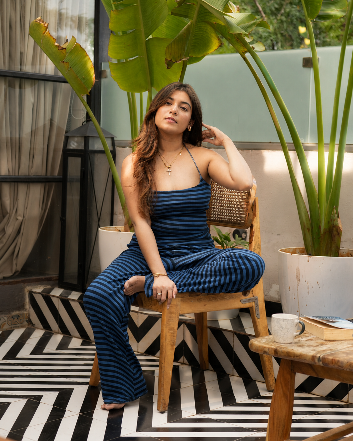 Sleepover Striped Top